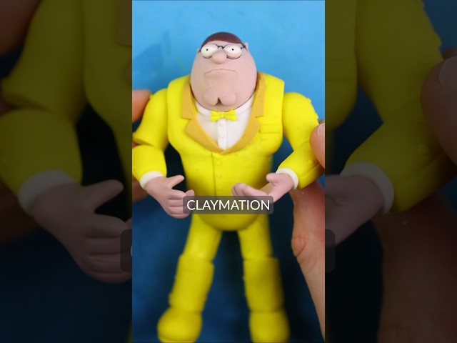 I CREATED a Peter Griffin PUPPET for CLAYMATION 😎 #fortnite #petergriffin #polymerclay