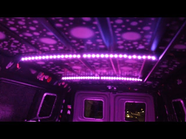How to install LED strip lights in your van (12 volts for work or living)