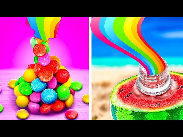 Rainbow Jelly & Candy Challenge by Cool Tool Stories
