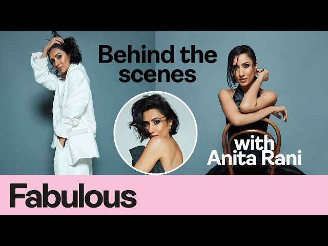 📸 Behind the scenes at Anita Rani's cover shoot with Fabulous Magazine