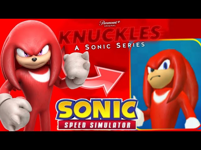 🔴Unlocking Movie Knuckles In Sonic Speed Simulator🔴! -Sonic Speed Simulator!🦔