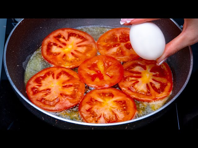 Frühstück mit 3 Eiern und 1 Tomate, fertig in 5 Minuten!