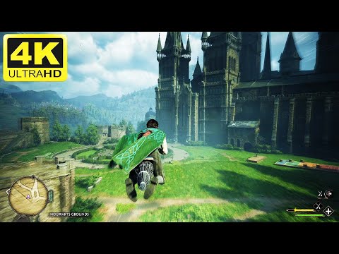 HOGWARTS LEGACY 20 Minutes New Open World Gameplay, Side Quests & Combat (PS5 4K UltraHD)