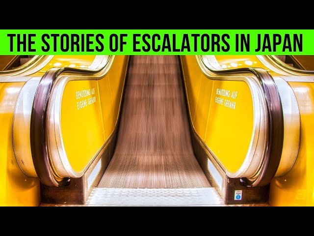 The stories Of ESCALATORS, JAPAN