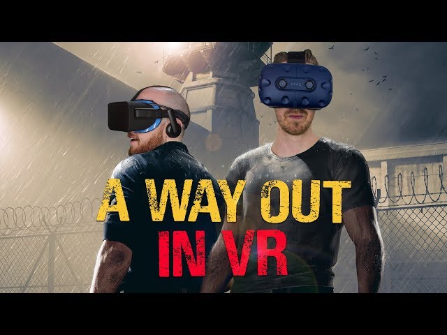 PRISON BREAK!! A Way Out in Virtual Reality with RowdyGuy
