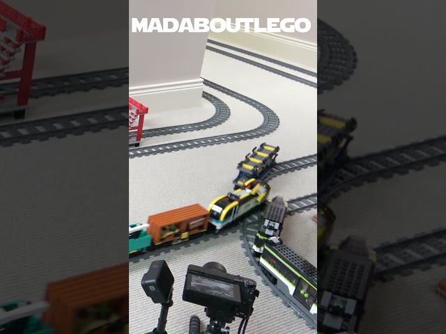 Lego Train Crashes.
