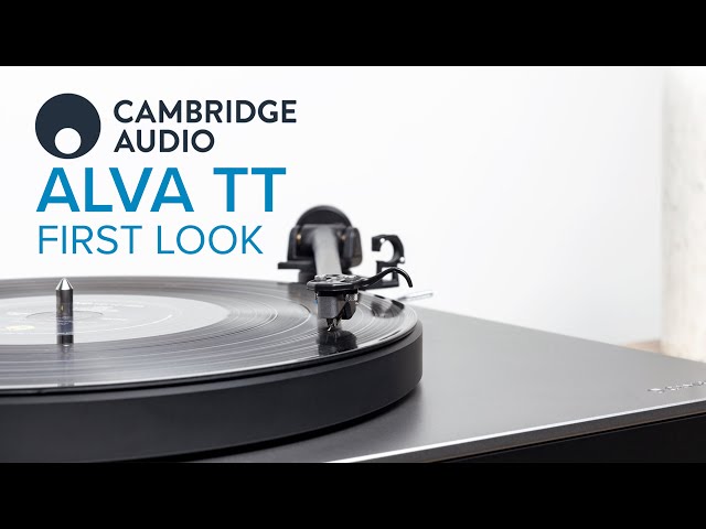 FIRST LOOK: New Cambridge Audio Alva TT Bluetooth Turntable