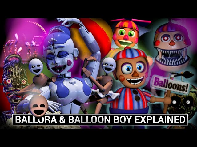 FNAF Animatronics Explained - BALLORA & BALLOON BOY (Five Nights at Freddy's Facts)