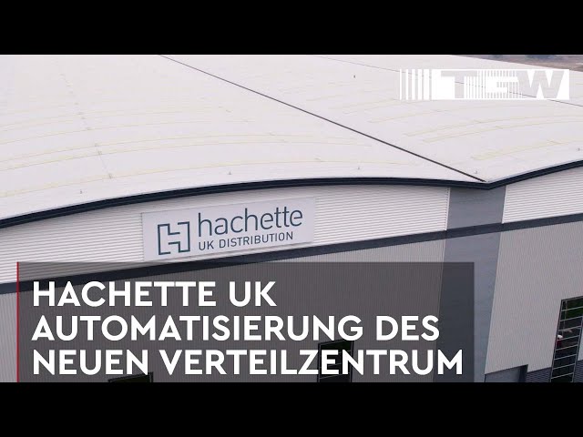Hachette UK Distribution zentrales Verteilzentrum | TGW