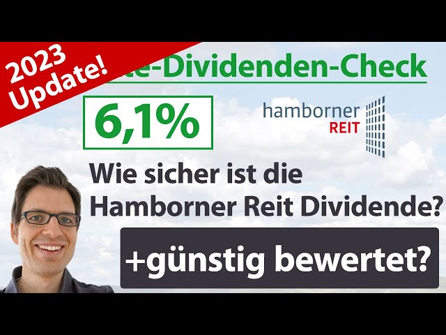 Hamborner Reit Aktienanalyse 2023: Wie sicher ist die Dividende? (+günstig bewertet?)