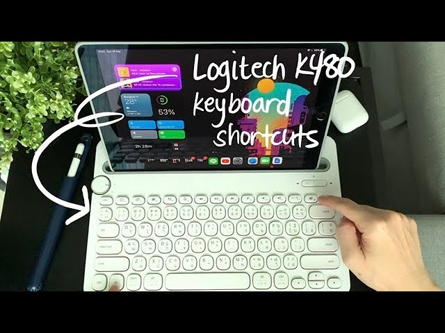Logitech K480 keyboard shortcuts on iPad Air