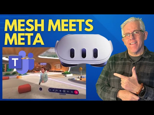 How to join VR Meetings with Microsoft Teams Mesh on Meta Quest 3