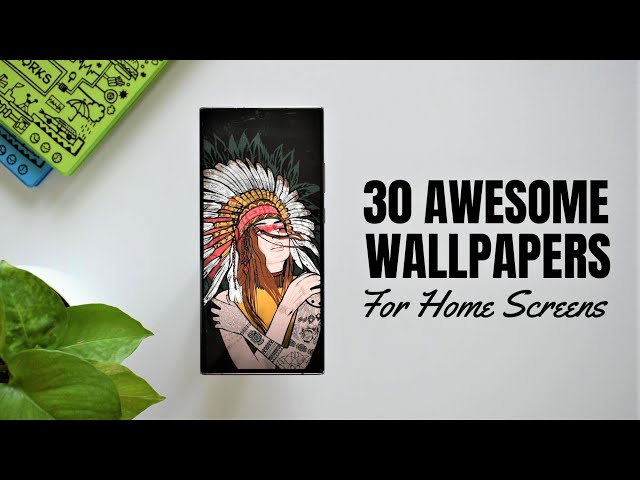 Best Android Wallpapers for home screen setups !