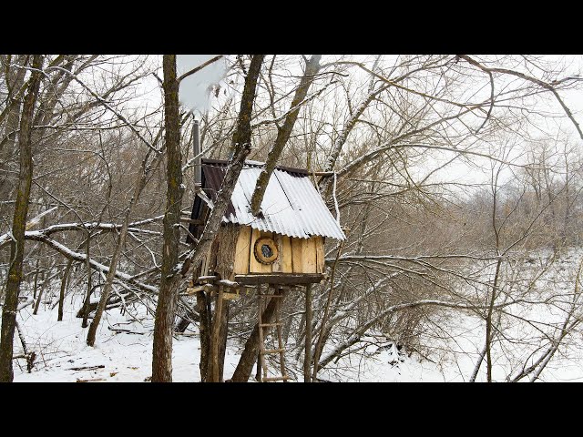 WENT TO LIVE IN A TREE HOUSE | BUILT A HOUSE ON THE RIVER BANK | FINALE