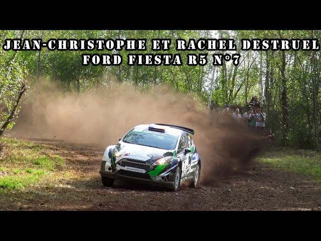 Rallye Terre de Découverte 2023 - Ford Fiesta R5 N°7Jean-Christophe et Rachel DESTRUEL