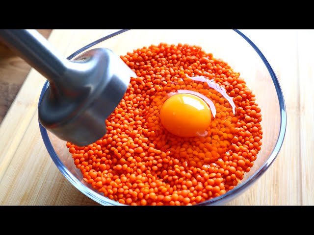 💯 Try lentils and eggs together. 😱this result will surprise you. 😲 amazingly delicious. 😋