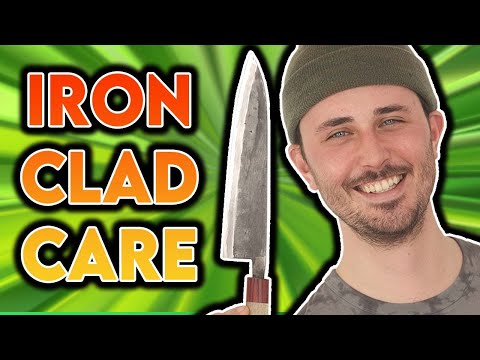 How to Maintain an Iron Clad Knife!