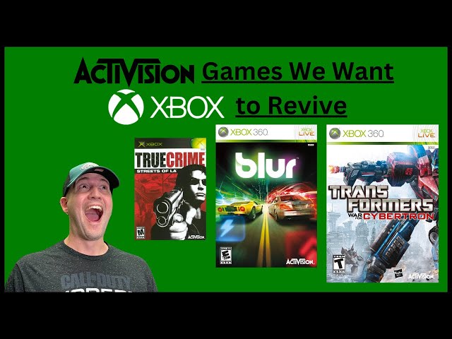 The Best Activision Games That Xbox Needs To Bring Back!