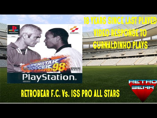 Retro & Video Games : VR Response to Gurnaldinho Plays - International Superstar Soccer 98 on PS1