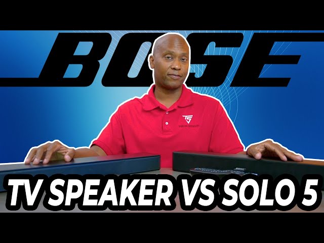 Bose TV Speaker VS Solo 5