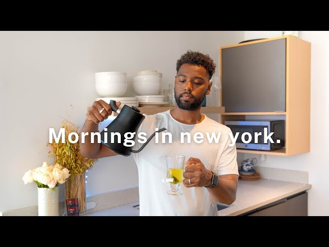 6am Morning Routine Living in NYC | 9-5 Tech Job