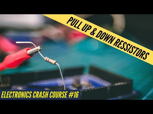Pull up & Pull down Resistors in 5 mins + Raspberry Pi & Arduino Code- Electronics Crash Course 16