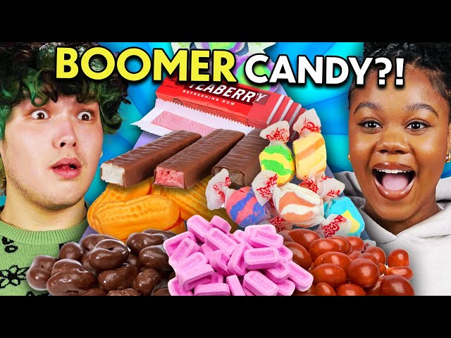 Gen Z Tries Boomer Candy For The First Time!
