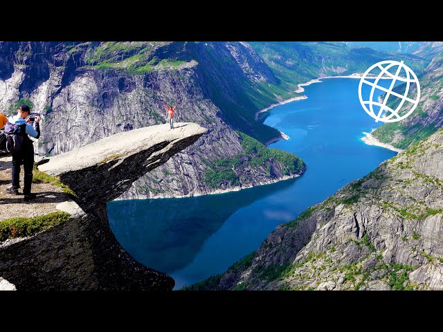 Hiking to Trolltunga, Norway  [Amazing Places 4K]