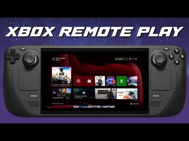 How To Remote Play Xbox Series X on Steam Deck Steam OS - Xbox Greenlight