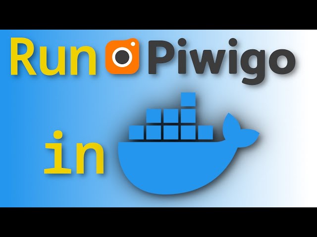 Hosting photos with Piwigo is easy with containers - Linux tutorial