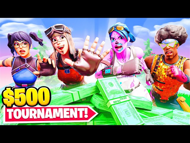 I Hosted a $500 Tournament in Fortnite... (biggest tournament ever)