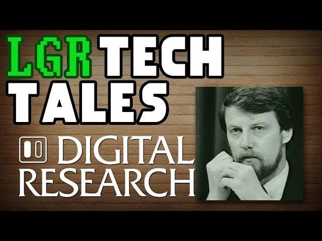 LGR Tech Tales - How Digital Research Almost Ruled PCs