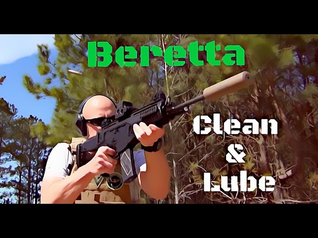 How To Clean & Lubricate The Beretta ARX-100 Rifle (HD)