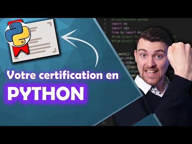 Formation Python Certifiante 🥇🎓 + 100 offres d'emploi Analysées