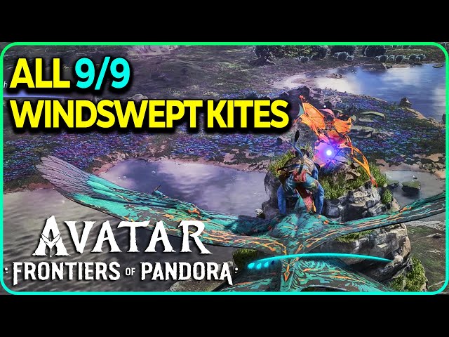 All 9 Windswept Kites (Tethered Kites) Avatar Frontiers of Pandora