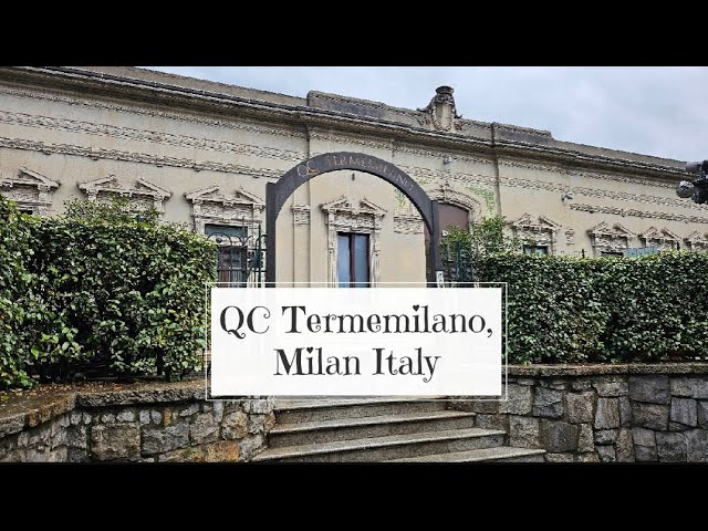 QC Termemilano, Milan Italy 🇮🇹 Thermal pools and Luxurious spa in Milan