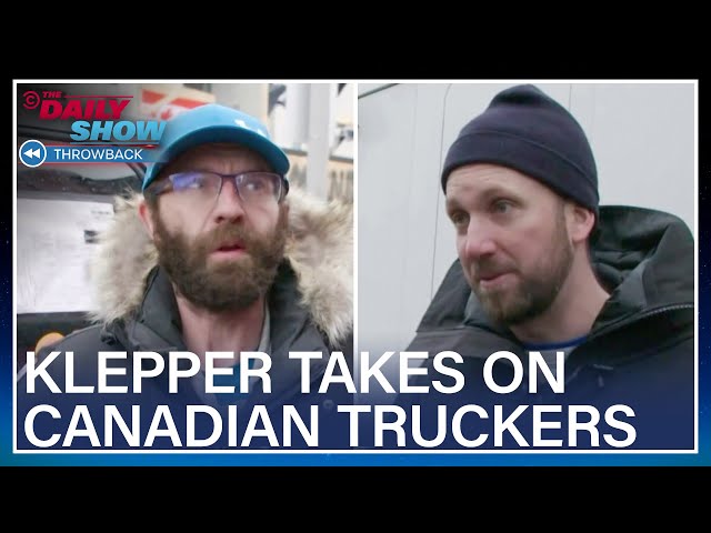 Jordan Klepper Challenges Anti-Vax, Canadian Truckers | The Daily Show