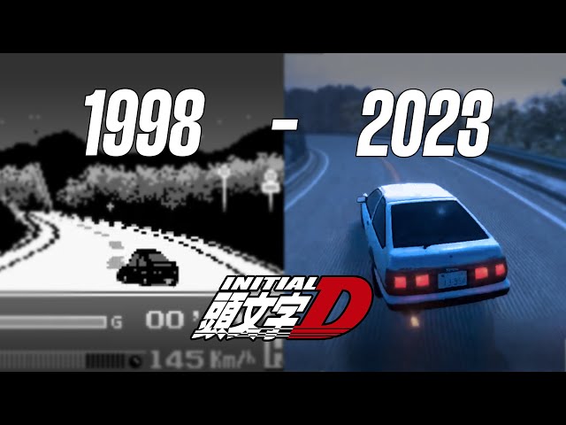 Evolution of Initial D Games | 1998 - 2023