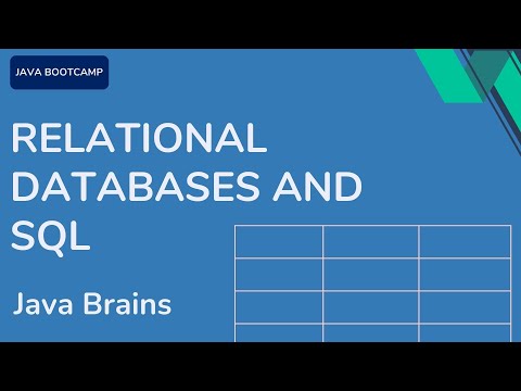 Relational Databases and SQL - Java Backend Bootcamp