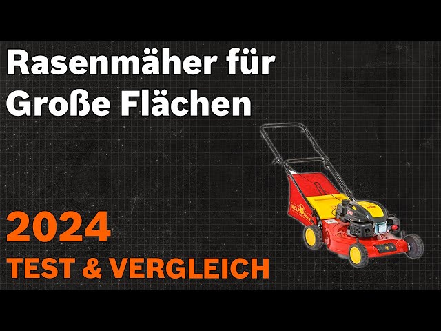 TOP–6. Die besten Rasenmäher für Große Flächen. Test & Vergleich 2024 | Deutsch