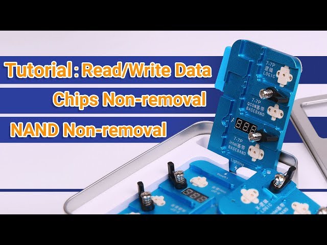 JC Chip Non-removal and NAND Non-removal Programmer | JC Tool Tutorial