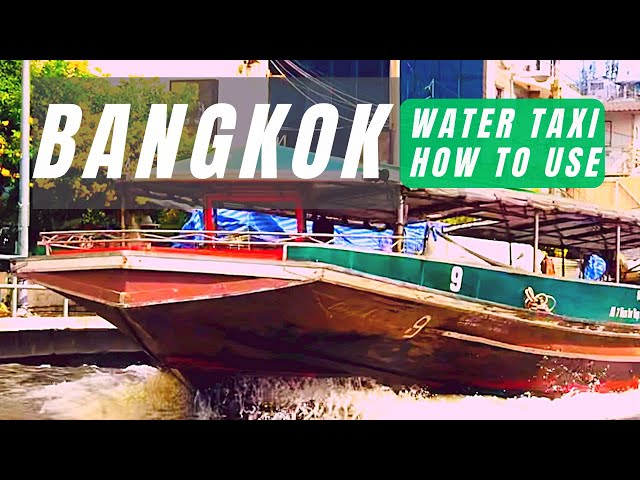 BANGKOK 2024 canal / water taxi tour. How to use.  ASOKE Terminal 21 - Pratunam pier / R WALK