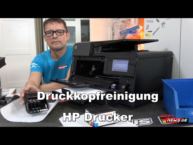 Druckkopf reinigen - Ausdruck schlecht - HP Drucker - Clean printhead