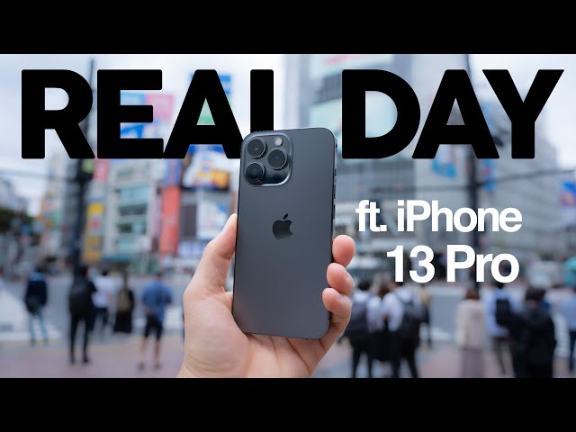 iPhone 13 pro - Real Day in The Life Review (Battery & Camera)