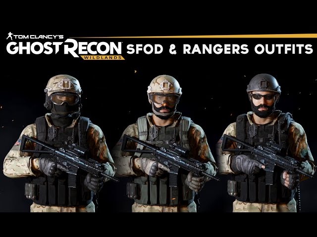Ghost Recon Wildlands - How to make Delta Force & Rangers Outfits (SFOD & U.S. Rangers Uniform)