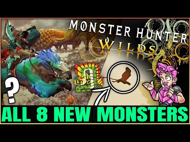 Monster Hunter Wilds - ALL 8 New Confirmed Monsters & 4 Likely to Return - BIG Secrets You Missed!
