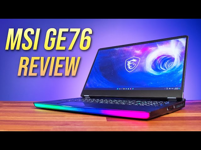 MSI’s Most Powerful Gaming Laptop Gets Crazier! GE76 Review