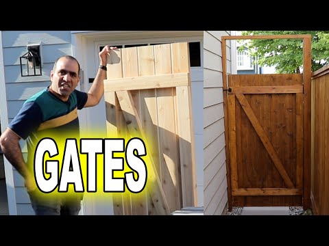 Making Wooden Gates for My House