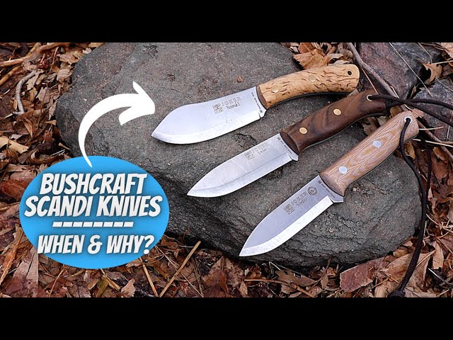 Why Scandi Bushcraft Knives Rock? And Why They Don't/Joker Knives