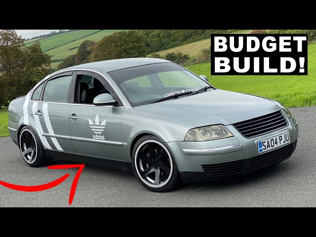 THIS *£1500 BUDGET BUILD* VW PASSAT was modified for CHEAP!  // Budget car review